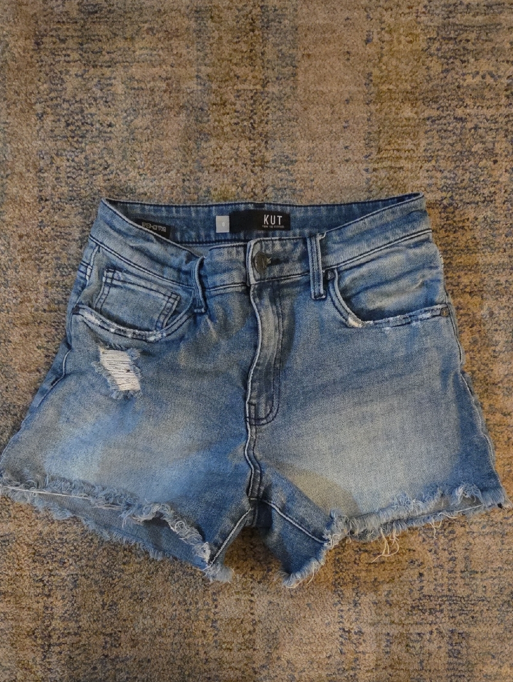 Womens Kut From The Kloth Jean Shorts, Size 0